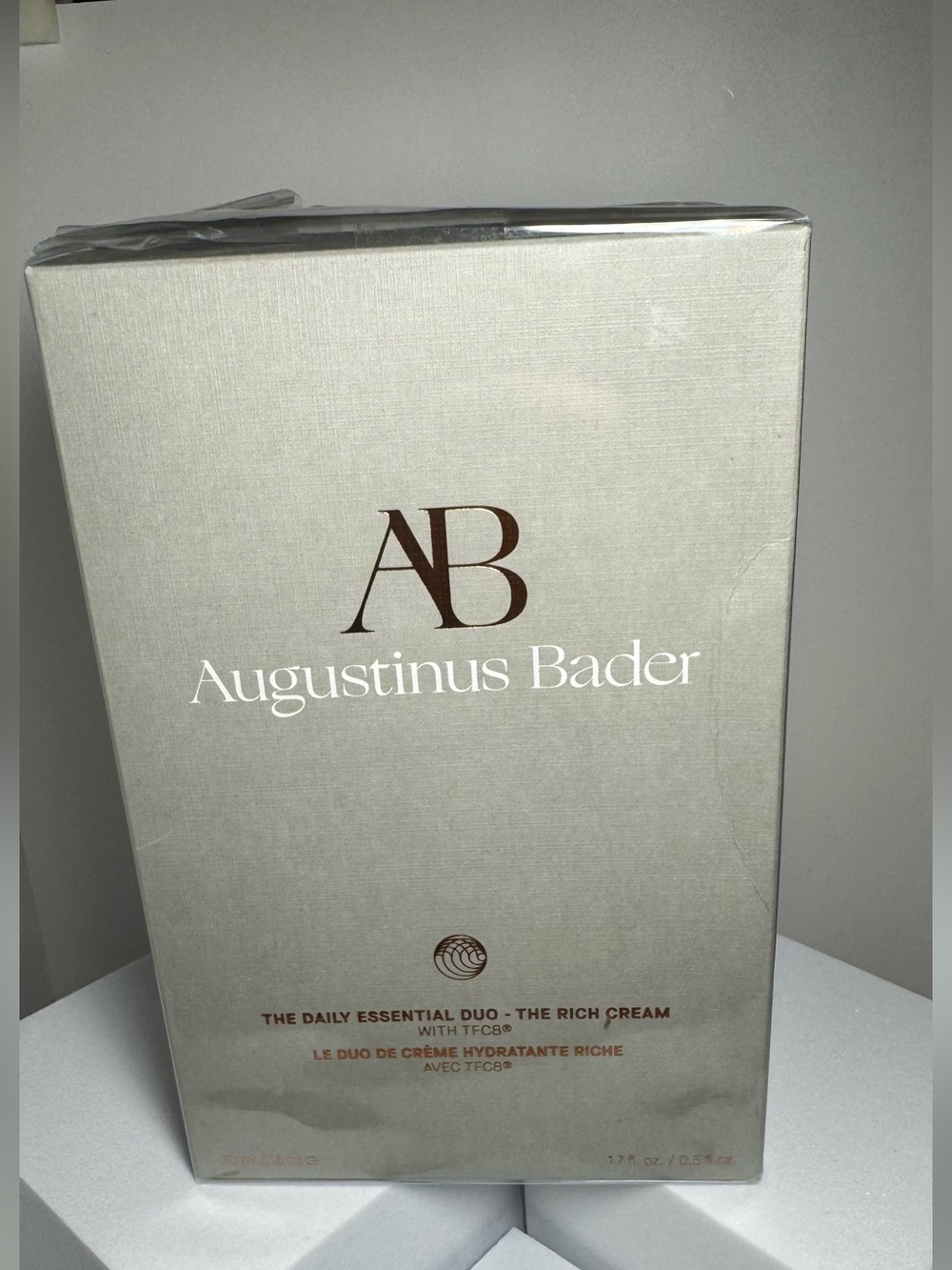 Augustinus Bader The Daily Essential Duo The Rich Cream x2 AUTHENTIC 📣 SEALED - Picture 2 of 6